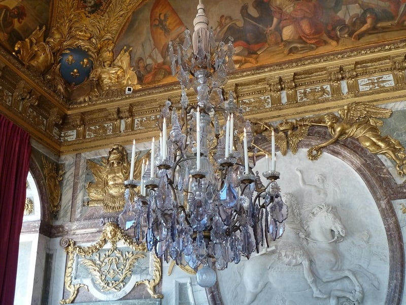Regal Drapery and Chandeliers