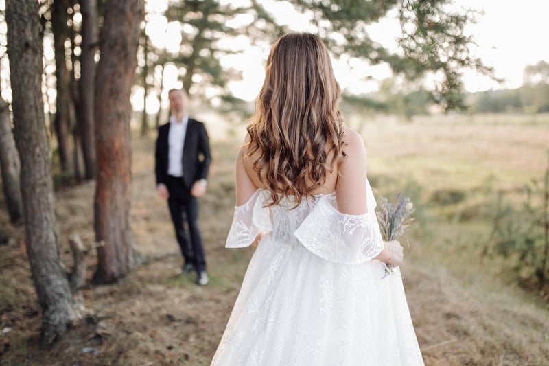 Forest Wedding Aisle